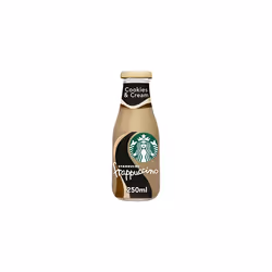 Starbucks Frappuccino Cookies & Cream Bottled Drink 8 x 250ml Best Before Jan 2025
