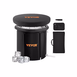 VEVOR Ice Bath Tub, 80 cm Long Cold Water Therapy Plunge Tub for