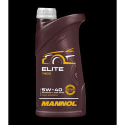 Mannol Elite 5w40 Fully Synthetic Engine Oil Petrol Diesel Car Van Start Stop 1L