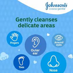 Johnson's Baby Cotton Buds (1 x Pack of 200) Soft & Gentle Ear buds