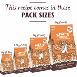 Lily's Kitchen Adult Dry Dog Food Chicken & Duck Grain-Free  12kg Bag