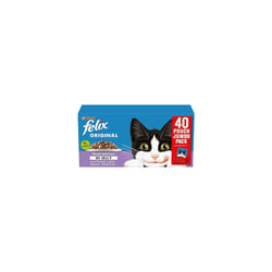 FELIX Original Mixed Selection in Jelly Wet Cat Food 40x85g