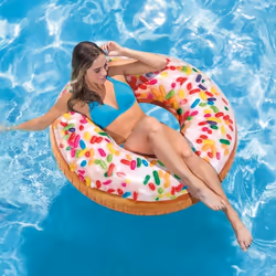 Intex 56263NP Sprinkle Donut Tube Toy, Nylon/A, 39'(99cm x 25cm)