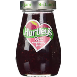 Hartleys Best Raspberry Jam 340 g (Pack of 6)