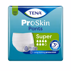 TENA Proskin Pants Super - Extra Large - Pack of 12 Incontinence Pants