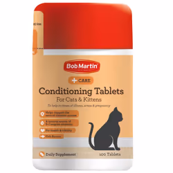 Bob Martin Delicious Conditioning Tablets for Cats 100 Tablets