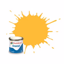 Humbrol 7 Light Buff Gloss - Enamel, Yellow, Enamel paint, liquid, 14 ml, 1 pc(s)