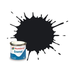 Humbrol 21 Black Gloss - Enamel