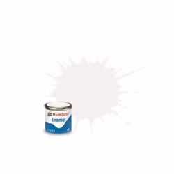 Humbrol AA1434, White, Enamel paint, liquid, 14 ml, 1 pc(s)