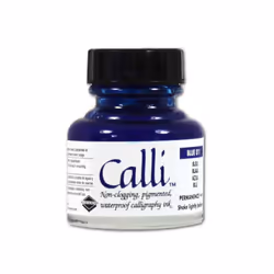 Daler Rowney Calli Calligraphy Ink Bottle  Blue