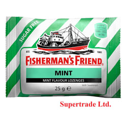 Fisherman's Friend Lozenges Mint Sugar-Free with Sweeteners 25g