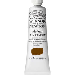 Winsor  Newton Artists Oil Color  37ml 125 oz Tube  Burnt Umber