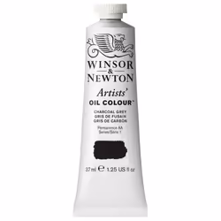 Winsor & Newton Artists Oil color  37ml (1.25 oz) Tube  charcoal grey