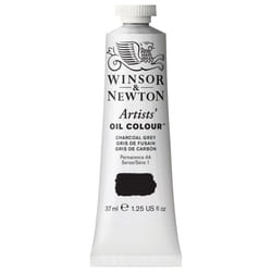 Winsor & Newton Artists Oil color  37ml (1.25 oz) Tube  charcoal grey