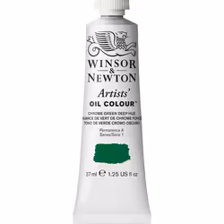 Winsor & Newton Artists Oil color  37ml (1.25 oz) Tube  chrome green Deep Hue