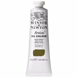 Winsor & Newton Artists Oil color  37ml (1.25 oz) Tube  Olive green