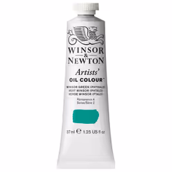 Winsor Newton Artists Oil Color 37ml 125 oz Tube Winsor Green