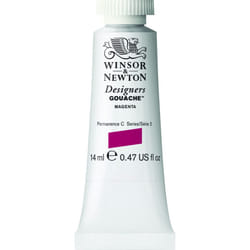 Winsor  Newton Designers Gouache  14 ml 047oz tube  Magenta