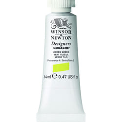 Winsor  Newton Designers Gouache  14 ml 047oz tube  Linden Green