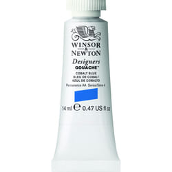 Winsor  Newton Designers Gouache  14 ml 047oz tube  Cobalt Blue