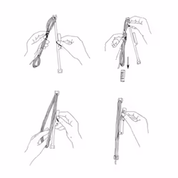 DMC GC001 StitchBow Floss Holder  10-Pack