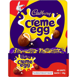 Cadbury Creme Egg pack of 48 x 40g - Perfect for Easter Hunt 2025