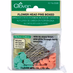 Clover Boxed Flower Head Pin 54mm