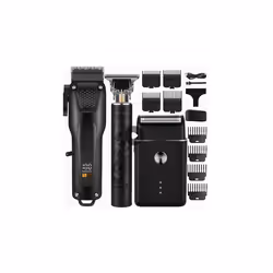 3pcs Men'S Professional Hair & Beard Grooming Kit