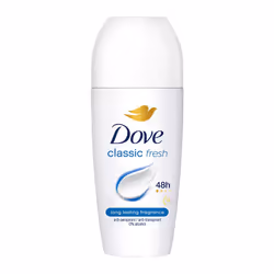 Dove Classic Roll On AP up to 48H of Sweat & Odour Protection