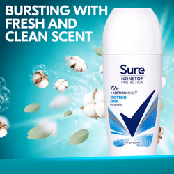Sure Women Antiperspirant Deodorant - 50ml - Buy 3 - Cotton Dry