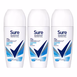 Sure Women Antiperspirant Deodorant - 50ml - Buy 3 - Cotton Dry