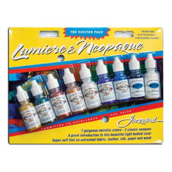 Jacquard Products Lumiere/Neopaque Pack, 0.5 oz (Pack of 9), 14.8 ml