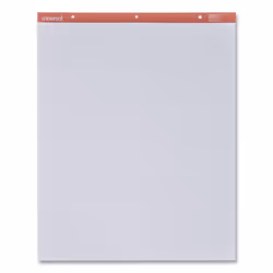 Universal UNV35600 27 in. x 34 in. Unruled Easel Pads/Flip Charts - Wh