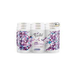 Amazon Brand - Presto! Jumbo Kitchen Roll, 3-ply, Str