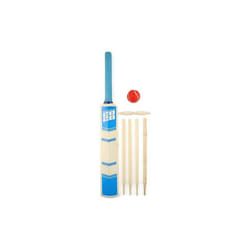 PowerPlay Deluxe Cricket Set With Cricket Bat, Ball, 4 Stumps,