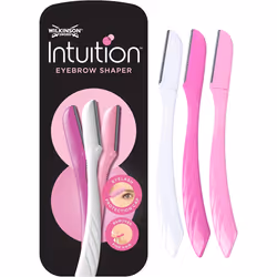 WILKINSON SWORD - Intuition Eyebrow Shaper for Women | Facial Hair Remover and Trimmer | Exfoliating Dermaplaning Tool