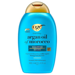 OGX Argan Oil of Morocco Repairing Shampoo, Moisturises, Restores and Strengthens, for Dry and Damaged Hair, Sulfate Free Surfactants, 385ml,