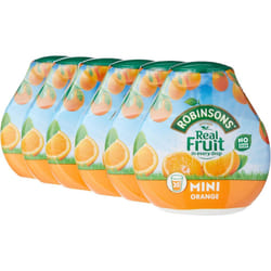 Robinsons Mini - No Added Sugar - Low Calorie - Orange, 6 Count