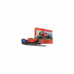 Hornby Train Set - R1270M Valley Drifter Analogue OO Gauge Locomotives Model Railway Train Sets, Starter Electric Model Train ...