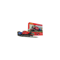 Hornby Train Set - R1270M Valley Drifter Analogue OO Gauge Locomotives Model Railway Train Sets, Starter Electric Model Train Kits - Steam Engine
