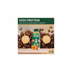 Starbucks Caramel Hazelnut Flavour Protein Coffee Drinks 8x330ml Best Before May 2025