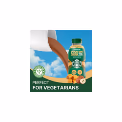 Starbucks Caramel Hazelnut Flavour Protein Coffee Drinks 8x330ml Best Before May 2025
