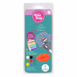 Sculpey Bake Shop Eraser Polymer Oven Bake Clay  6 unique color set  becomes real erasers after baking  1 modeling tool  Grea ...