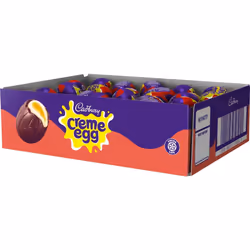 Cadbury Creme Egg - Milk Chocolate Filled With Creamy Filling, Pack of 48 x 40 g