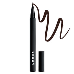 LORAC PRO Liquid Eyeliner  Espresso Brown  Precision Brush Tip  Water Resistant  Long Lasting  Smudge Resistant