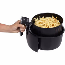 GoWISE USA 3.7-Quart Programmable Air Fryer with 8 Cook Presets, GW22638 - Black