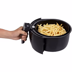 GoWISE USA 3.7-Quart Programmable Air Fryer with 8 Cook Presets, GW22638 - Black