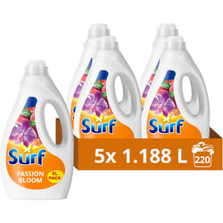 Surf Passion Bloom Laundry Washing Liquid 220 washes with a joy
