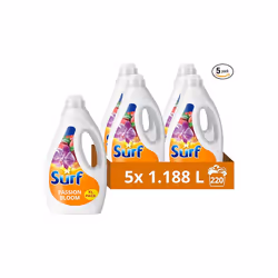 Surf Passion Bloom Laundry Washing Liquid 220 washes with a joy