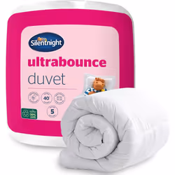 Silentnight Ultrabounce 10.5 Tog Single Duvet All Year Duvet Quilt Ideal for Summer and Winter Hypoallergenic and Machine Wa ...